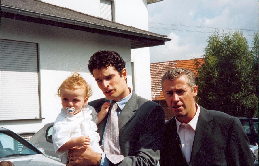 Taufe von Peters Bub