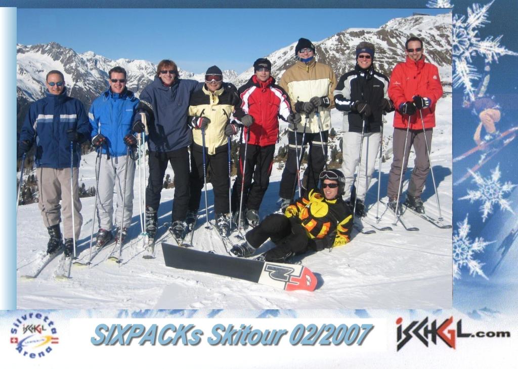 Die Sixpacks in Ischgl